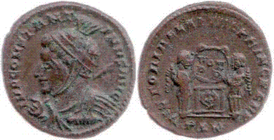 Constantine the Great coin from the Langtoft II hoard