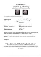 Certificate of authenticity