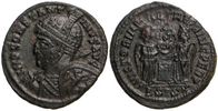 Constantine the Great    RIC VII Siscia 50 r2     horseman on shield