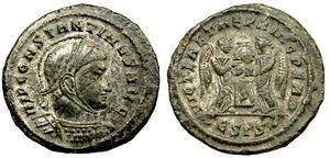 Constantine the Great VLPP Siscia RIC 81
                    epsilon