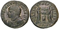 Constantine the Great     VLPP Siscia RIC 94 double break in the obverse legend