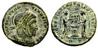 Constantine I RIC VII
                    Ticinum 86 VICTORIAE LAETAE PRINC PERP