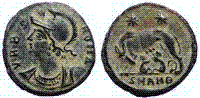 Constantine the Great    VRBS ROMA Commemorative    �eyes to the heavens�