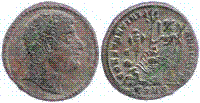 Constantine the Great     Anepigraphic CONSTANTINIANA DAFNE    �eyes to the heavens�