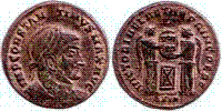 RIC VII Siscia 52  VICTORIAE LAETAE PRINC PERP