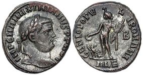 Maximianus
                      GENIO POPVLI ROMANI Alexandria 18b