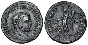 Constantius I
                      GENIO POPVLI ROMANI Alexandria 21a