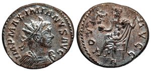 Maximianus IOVI AVGG Lugdunum 386