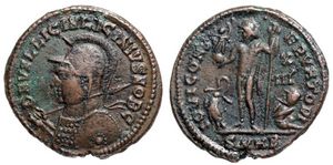 Licinius II IOVI CONSERVATORI Heraclea 54