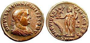 Licinius II PROVIDENTIAE CAESS Nicomedia
                        34