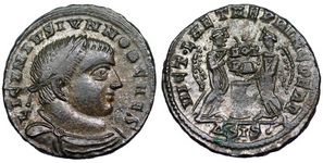 Licinius II VICT •
                        LAETAE PRINC PERP Siscia 105