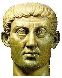 Constantine the Great bust at the Metropolitan
Museum of Art in New York